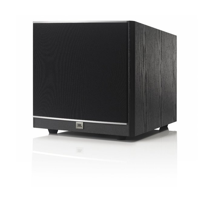 JBL Sub 100 White 10-Inch Powered Subwoofer with High-Efficiency Class D Amplifier (White) N5