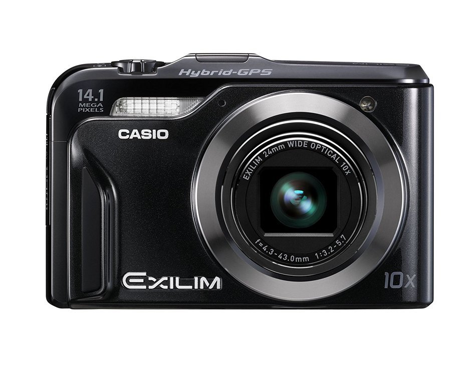 Casio Exilim Hi-zoom Ex-h20g bk Digital Camera Black [International Version, No Warranty] N4