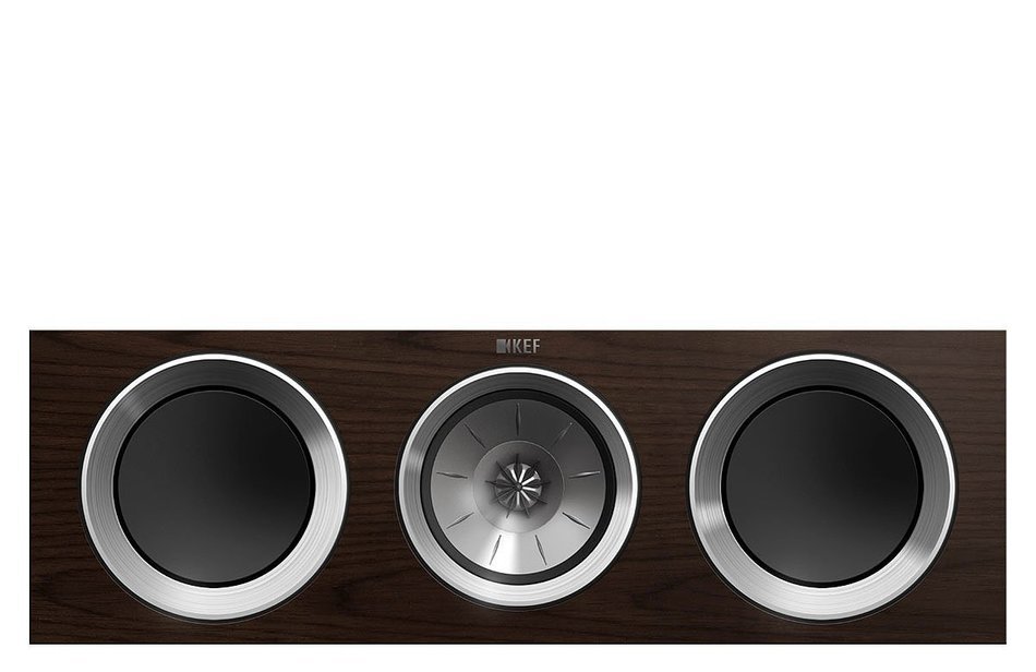 KEF R200c Center Channel Loudspeaker - High Gloss Piano Black (Single) N3
