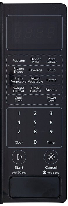 Whirlpool WMC30516AS 1.6 Cu. Ft. Stainless Steel Countertop Microwave N2