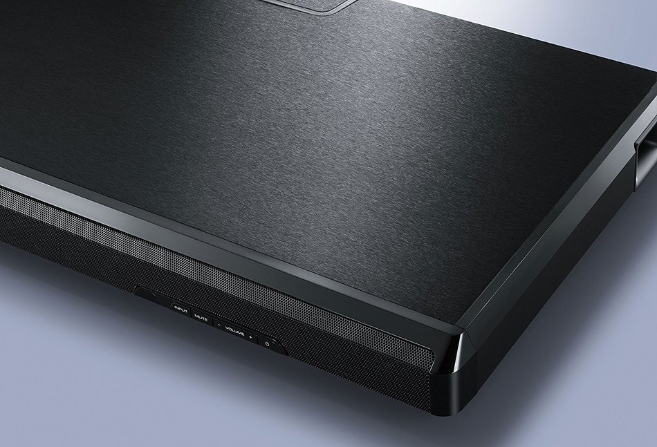 Yamaha SRT-1000 TV Surround Sound System with Dual Built-In Subwoofers N3