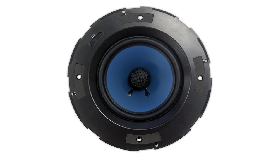 82W Silver Ticket In-Wall In-Ceiling Speaker with Pivoting Tweeter (8 Inch in-wall) N10