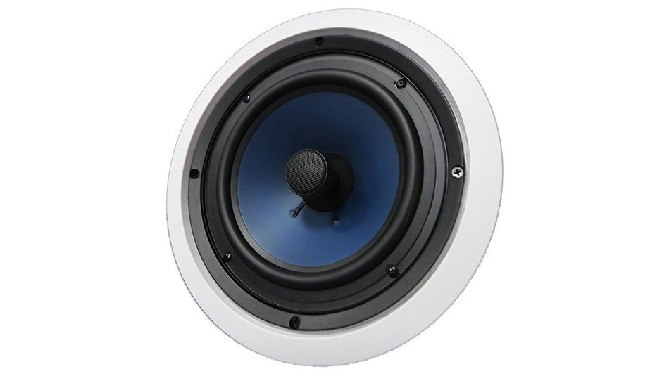 82W Silver Ticket In-Wall In-Ceiling Speaker with Pivoting Tweeter (8 Inch in-wall) N15