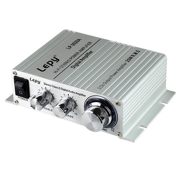 Starcn Sliver LP-2020A Lepai Class-D Hi-Fi Audio Mini Amplifier with Power Supply N3