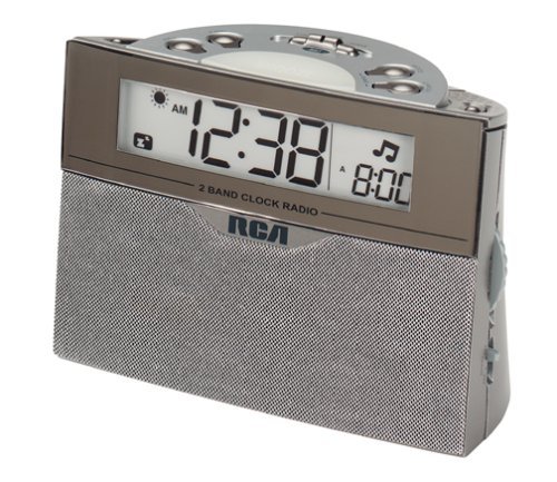 RCA RP3710 AM/FM Clock Radio with Backlit LCD (Discontinued by Manufacturer)