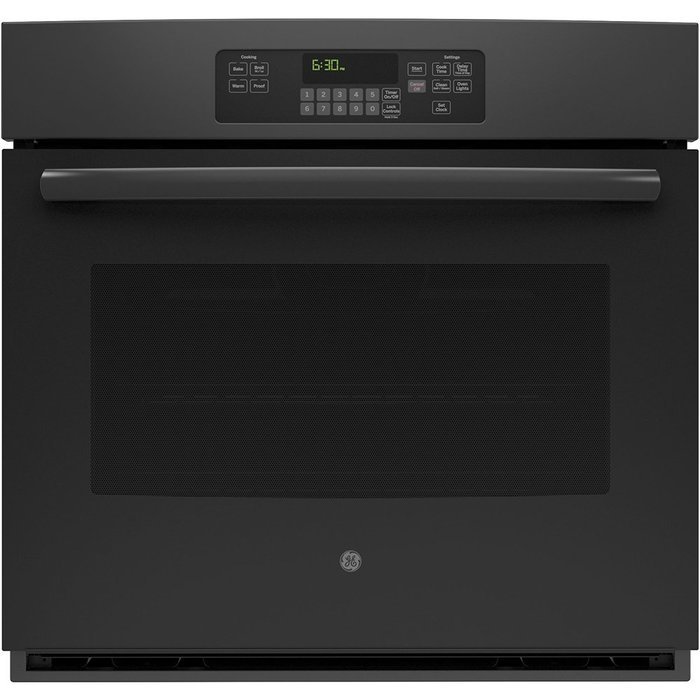 GE JT3000DFBB 30" Black Electric Single Wall Oven N3