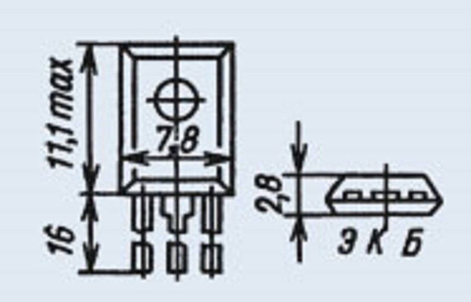 Transistor silicone KT683E hfe 160-480 USSR 30 pcs