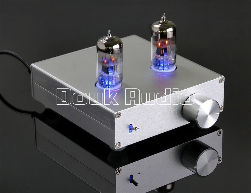Douk Audio 6N3 Vacuum Valve Tube Pre-Amplifier Stereo Hi-Fi Preamp DIY Desgin