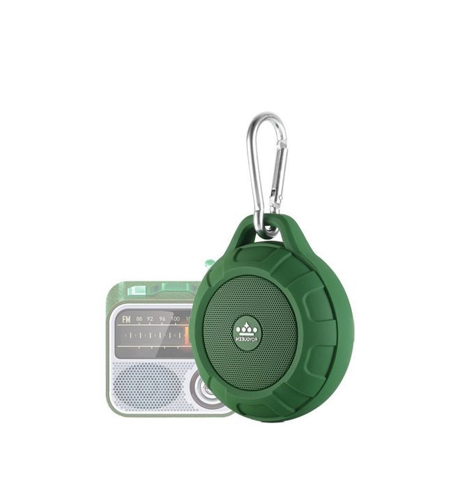 Wireless Portable Shower/Outdoor Speaker,TECHKOO Royqueen 3.5W Travel Speaker Waterproof Dustproof Shockproof... N13