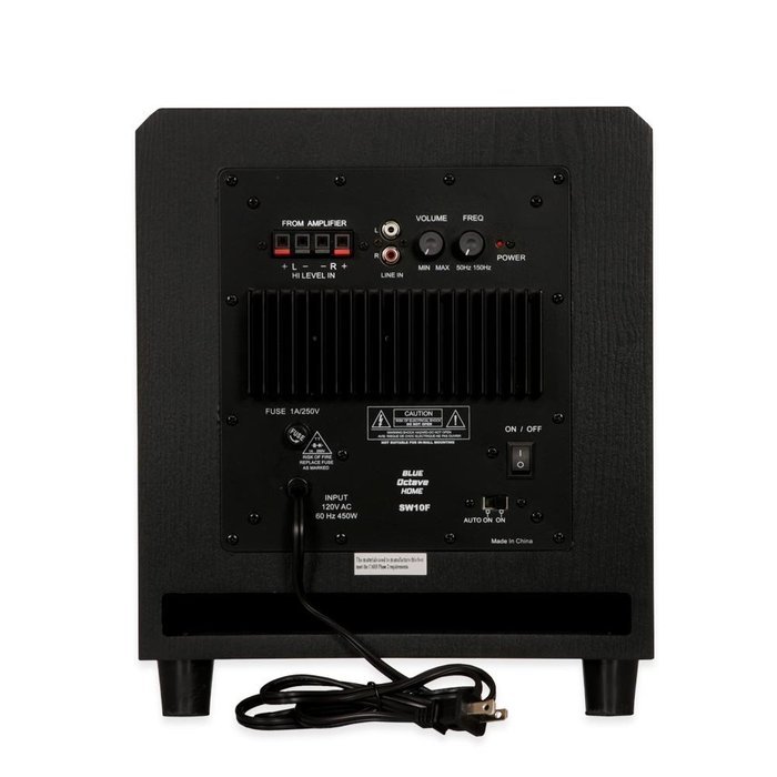Blue Octave Home SW10F Subwoofer (Black) N2
