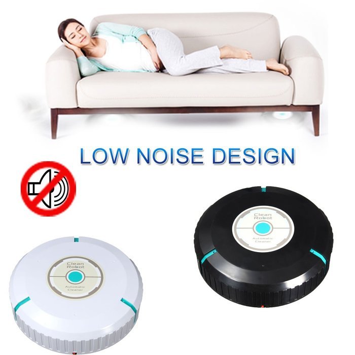 M.Way 9 inch Wireless Home Robotic Smart Auto Cleaner Robot with Microfiber Tissue Remove Dust Cleaning Helper... N9