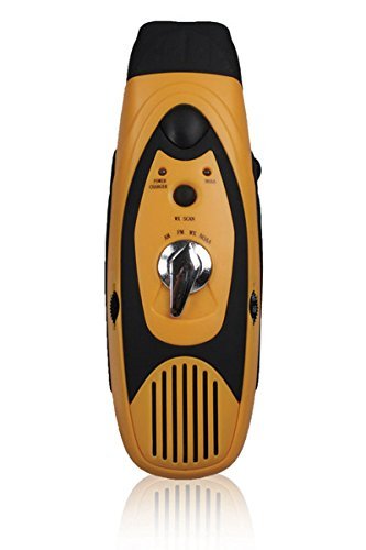 Life Gear Quad-power Emergency Flashlight with Am/fm Weather Band/noaa Emergency Radio/led Flashlight