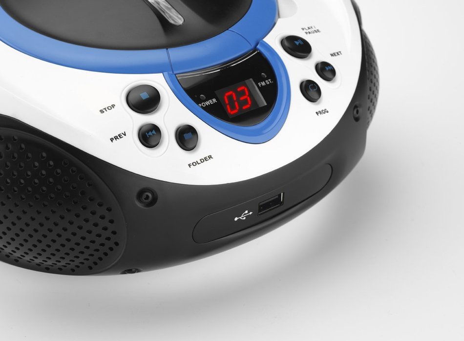 SCD-38 USB - Ghettoblaster - Blau N5