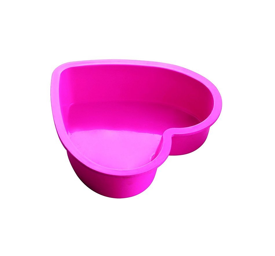 Siliconezone Piggy Collection 5.9" Non-Stick Mini Piggy Silicone Cake Mold, Pink N13