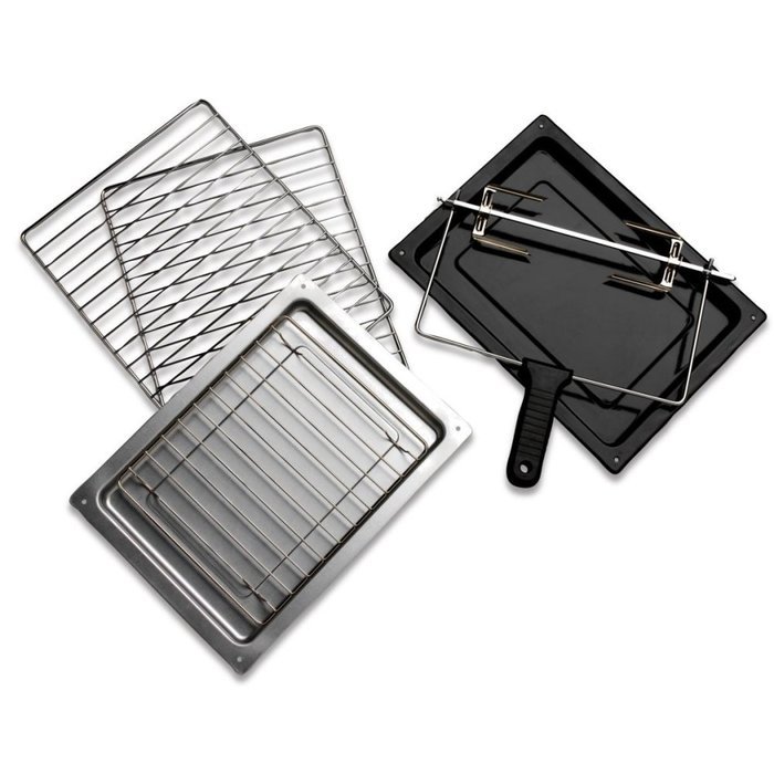 Hamilton Beach Countertop Oven with Convection and Rotisserie - Silver/Black (31104) Plus Bonus Smoothie Bundle... N5