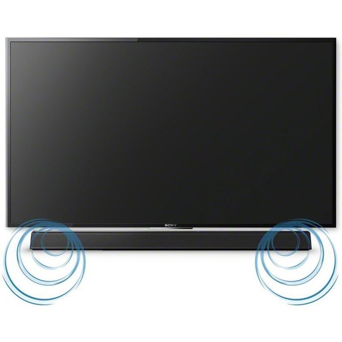Sony 2.1ch 300 Watt Bluetooth Sound Bar with Wireless Subwoofer (HT-CT380) with Soundbar Bracket, High-Speed HDMI... N4