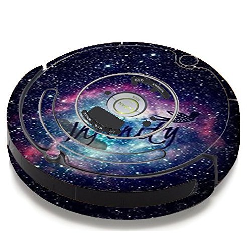 Skin Decal Vinyl Wrap For IRobot Roomba 650 655 Vacuum / Infinity Galaxy