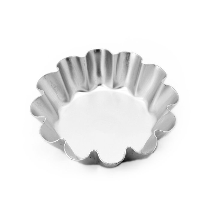 DUFUSTORE 1pcs Small Aluminum Metal Chrysanthemum Muffin Cup Cake Tool Pudding Cutter N4