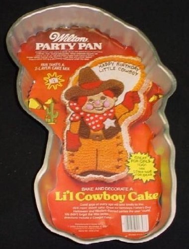 Wilton Lil Cowboy Cake Pan 502-3363 N2