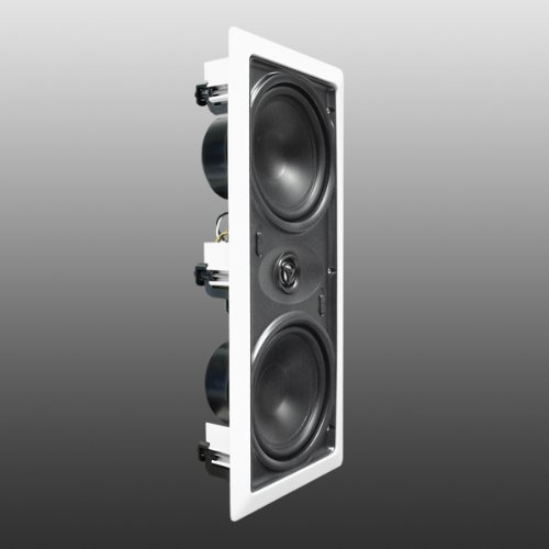 Pure Resonance Audio PRS-IW6500HT Home Theater In Wall LCR Speaker 80W 8 Ohms Pivoting Tweeter - SINGLE N7