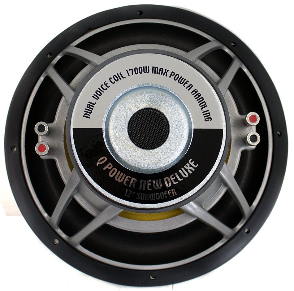 Q-Power QPF12 12-Inch 1700 Watt Deluxe Series Subwoofer N3