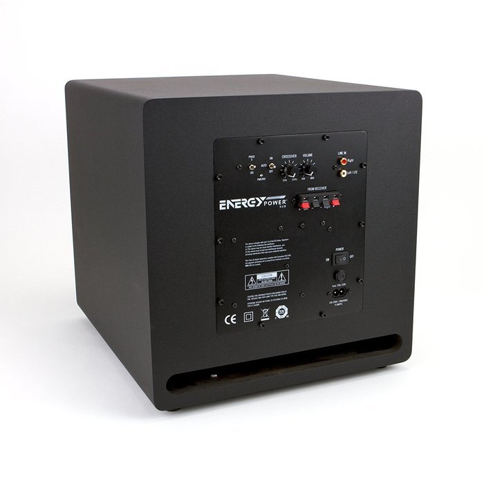 Energy Energy Power 12 Sub 12-Inch Front Firing Rear Ported Subwoofer (Black) N7