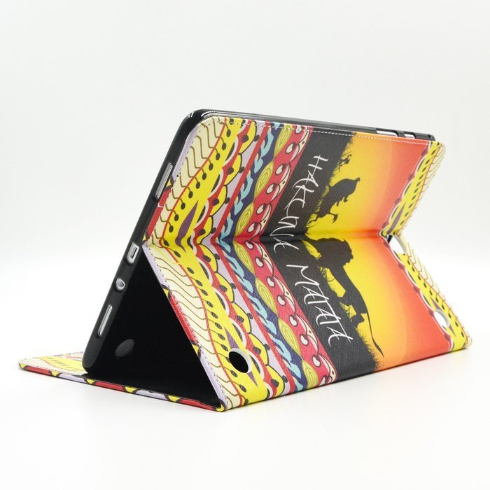 Tab A 9.7 Case, Firefish Kickstand Feature High Quality PU Leather Wallet with Card Slots Damage Resistance Case... N38