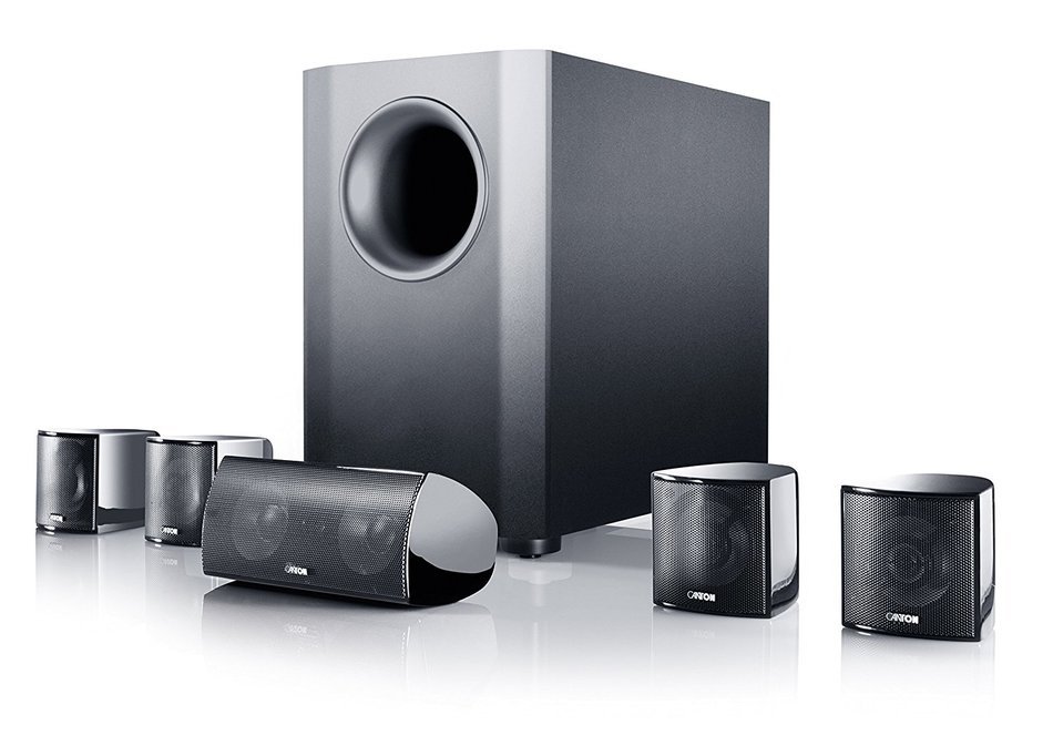 Canton Compact 5.1 Total Solution with Active Subwoofer System - Black