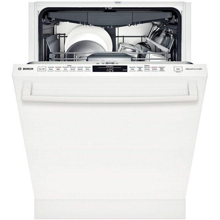 Bosch SHX68T52UC 24" White Fully Integrated Dishwasher - Energy Star N2