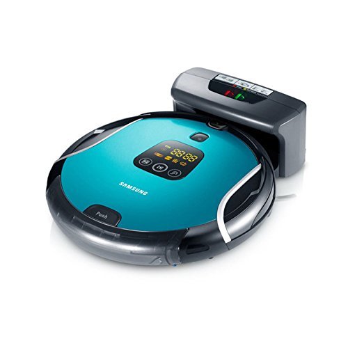 SAMSUNG VC-RM72VG Smart Tango View Super Slim Robot Vacuum Cleaner - Green N3