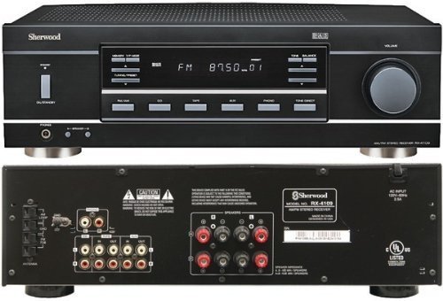 Sherwood RX-4109 Stereo-Receiver 2x50W, schwarz
