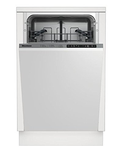 Blomberg DWS55100FBI Built In Fully Integrated Dishwasher with 8 Place Settings and 4 Wash Cycles, 18"
