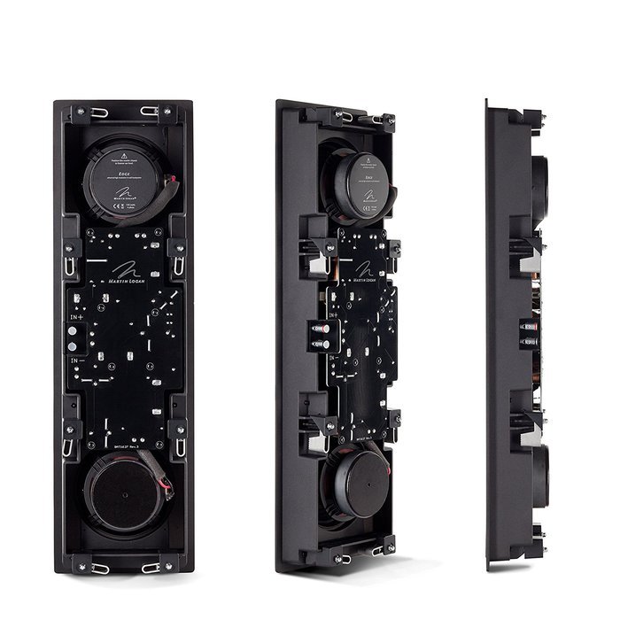 MartinLogan - Edge - High Performance In-Wall Speaker - Each - White N3