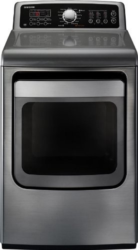 Samsung DV5471AEP 7.4 Cu. Ft. Platinum With Steam Cycle Electric Dryer