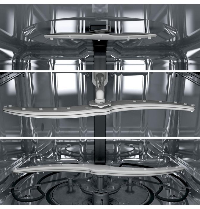 GE 24" White Built-In Dishwasher N25