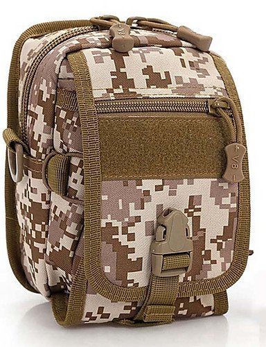 SB@Military Style Outdoor Sports Bag-Shoulder Bag-Waist Bag , brown N3