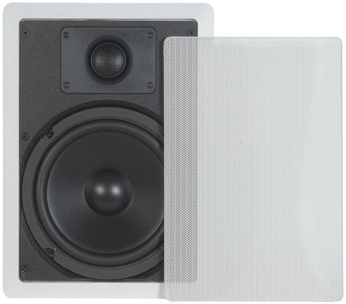 7.1 Home Theater Flush Inwall/Ceiling Speaker Package- Two Inwall 6.5" 2-way Speakers, One Inwall Dual 5.25" 2... N3