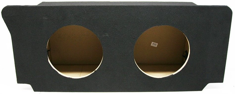 2006-2010 Dodge Charger Custom Fit Dual 10" Subwoofer Enclosure Sealed Sub Box N2