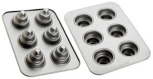 Fat Daddios Multi-Tier Cake Pan - 1"/2"/3"