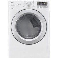 LG DLG3171W 27" Gas Dryer with 7.4 cu. ft., 8 Drying Cycles, in White