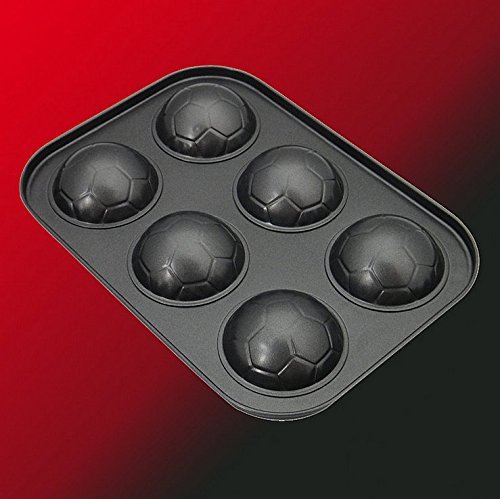 YOFAN Steel Nonstick 6-Cavity Cake Pan , Cake Mold (BEARS) N12