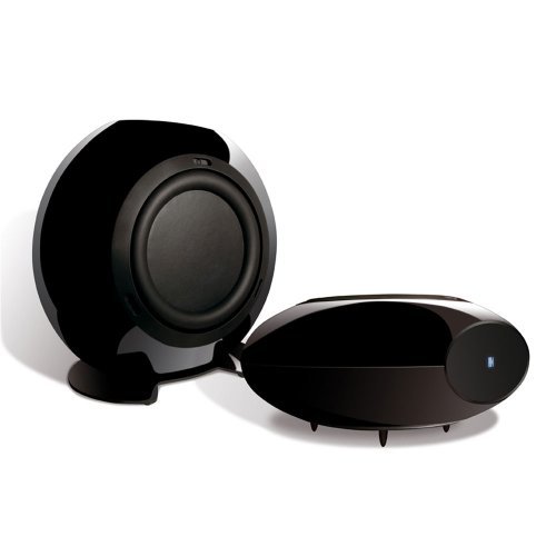 KEF HTB2BL (SE) Powered Subwoofer (Black) N2