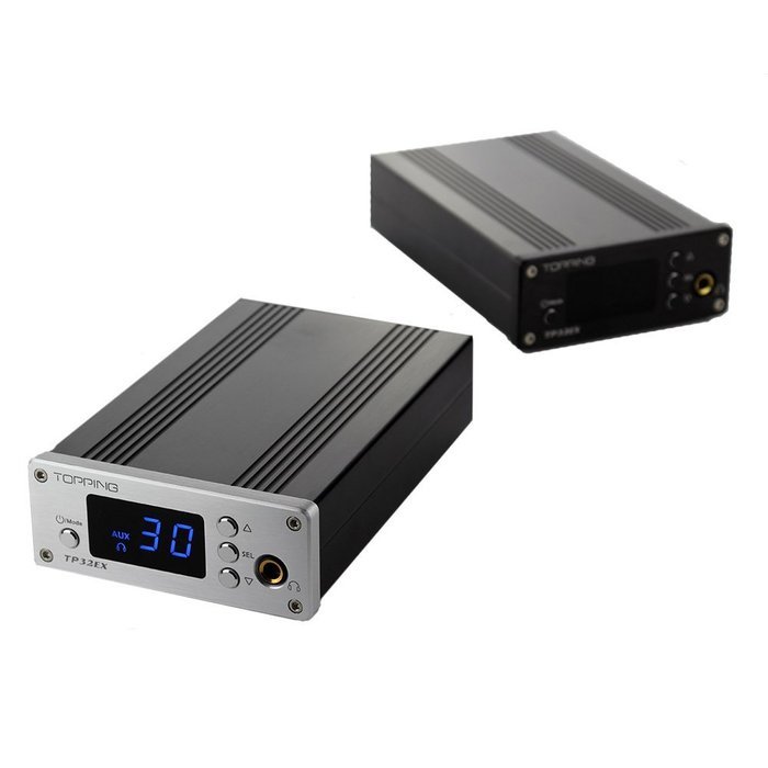 TOPPING TP32EX Tripath TK2050 T-AMP USB DAC Headphone amplifier Silver N2