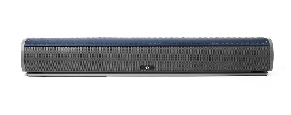 Bluetooth Leather Television Sound Bar - FRESHeBAR TV Soundbar - 24 inch, 90 Watt with Built-in Subwoofer - White... N8