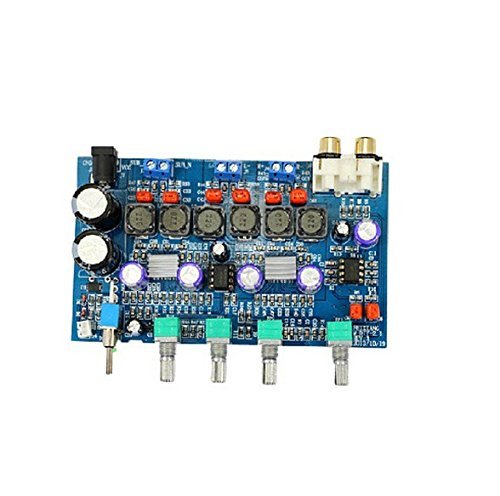 Top-cofrLD 2.1 channels TPA3116 Hifi Class D Digital Amplifier Board 100W + 50W + 50W DC 19V-25V 3A above super... N2
