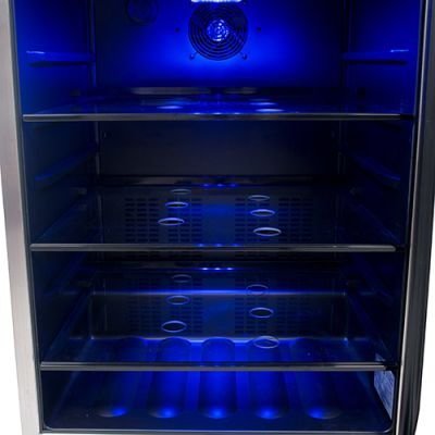 EdgeStar 148 Can Stainless Steel Beverage Cooler N11