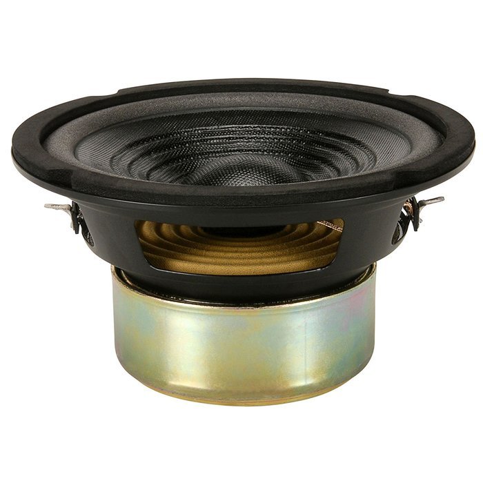 Goldwood GW-406D 6-1/2" Poly DVC Subwoofer Shielded N2