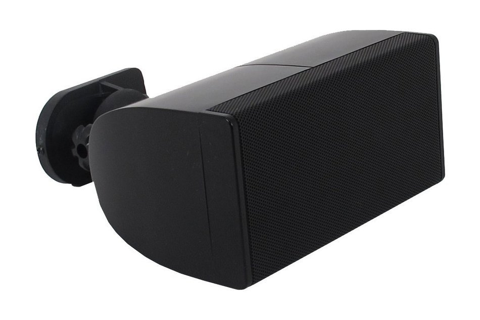 Pure Resonance Audio UniSat-B-Pair Mini Cube Small Center Channel and Satellite Speaker (Black)