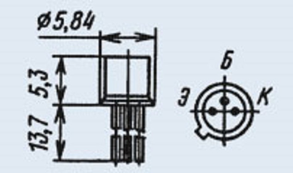 Transistors silicon KT3108A analogue 2N3250 military USSR 3 pcs N2