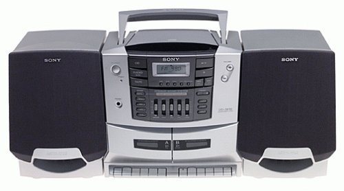 Sony CFDZW700 3-Piece CD/Radio Cassette Recorder